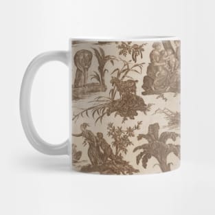 Old Canvas of Jouy Mug